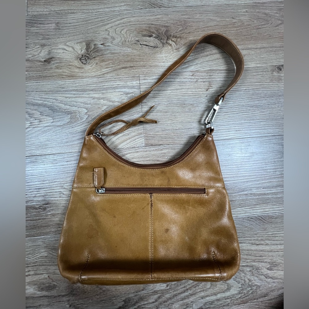 Tignanello Soft Leather Tan Purse Handbag